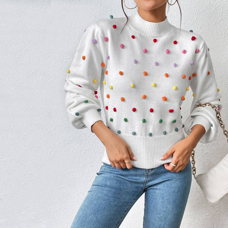 Fashionable Casual Knit Pullover