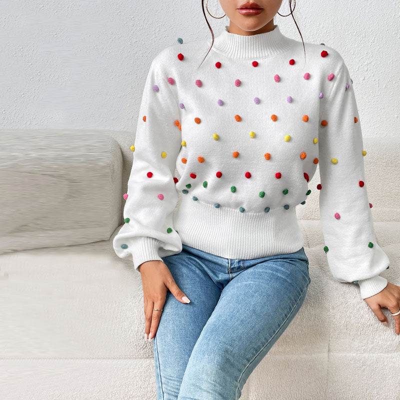 Fashionable Casual Knit Pullover