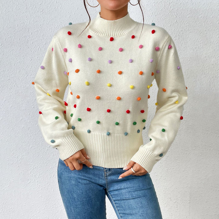Fashionable Casual Knit Pullover