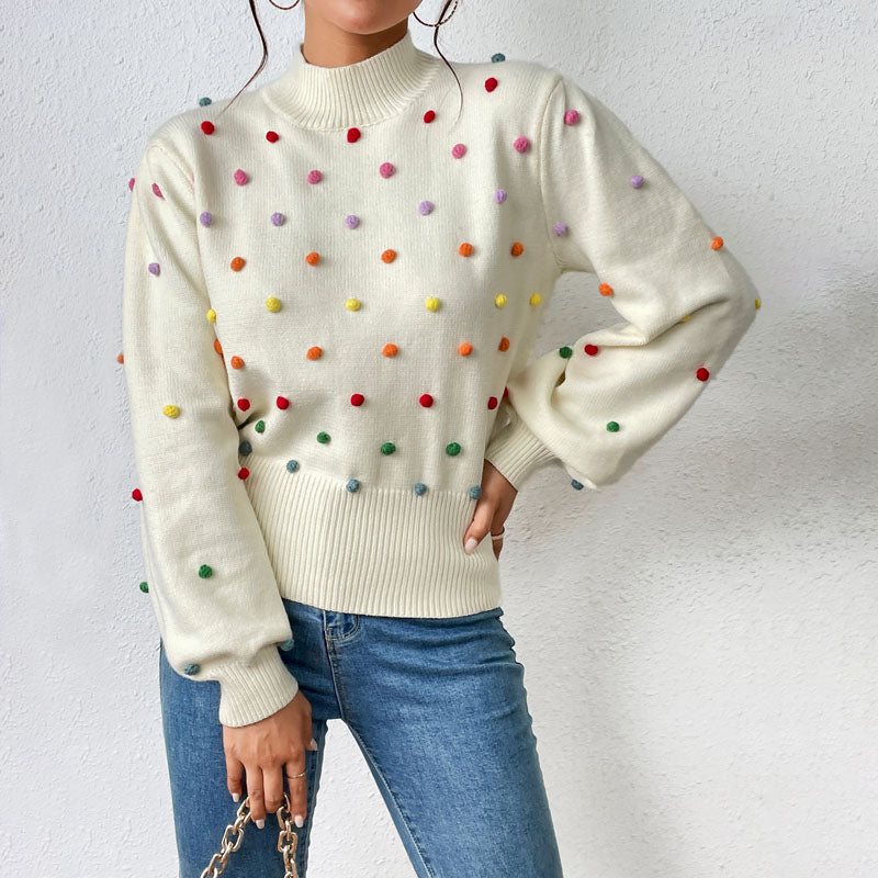Fashionable Casual Knit Pullover