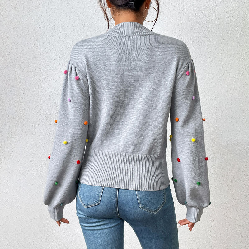 Fashionable Casual Knit Pullover