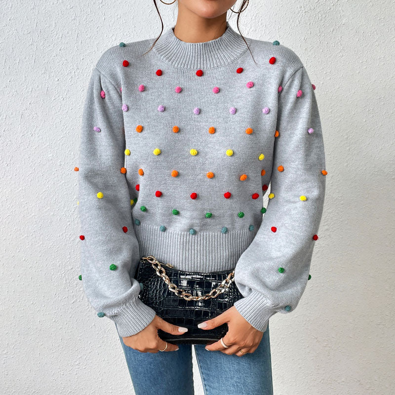 Fashionable Casual Knit Pullover