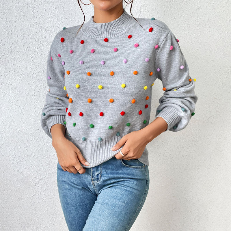 Fashionable Casual Knit Pullover