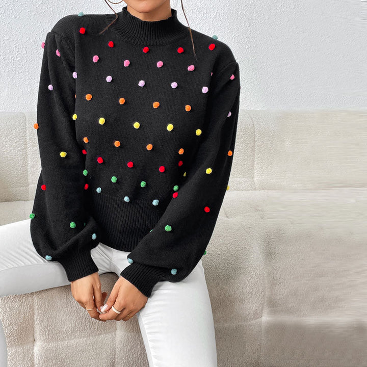 Fashionable Casual Knit Pullover