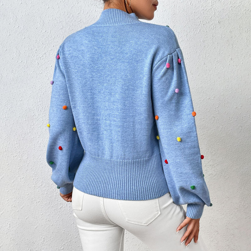 Fashionable Casual Knit Pullover