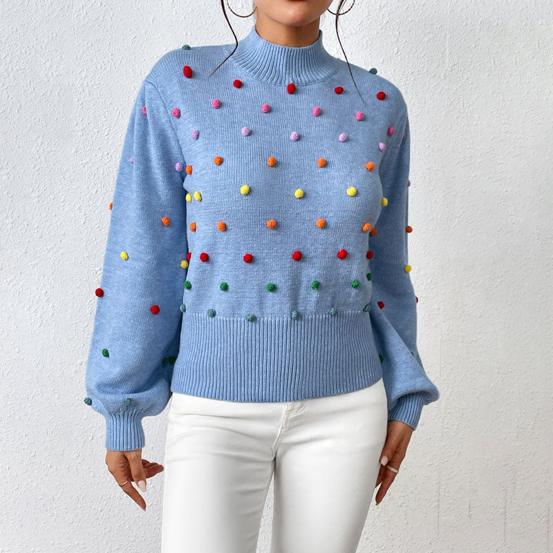 Fashionable Casual Knit Pullover