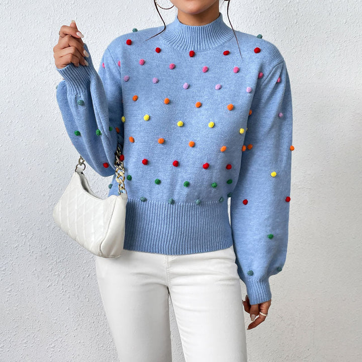 Fashionable Casual Knit Pullover