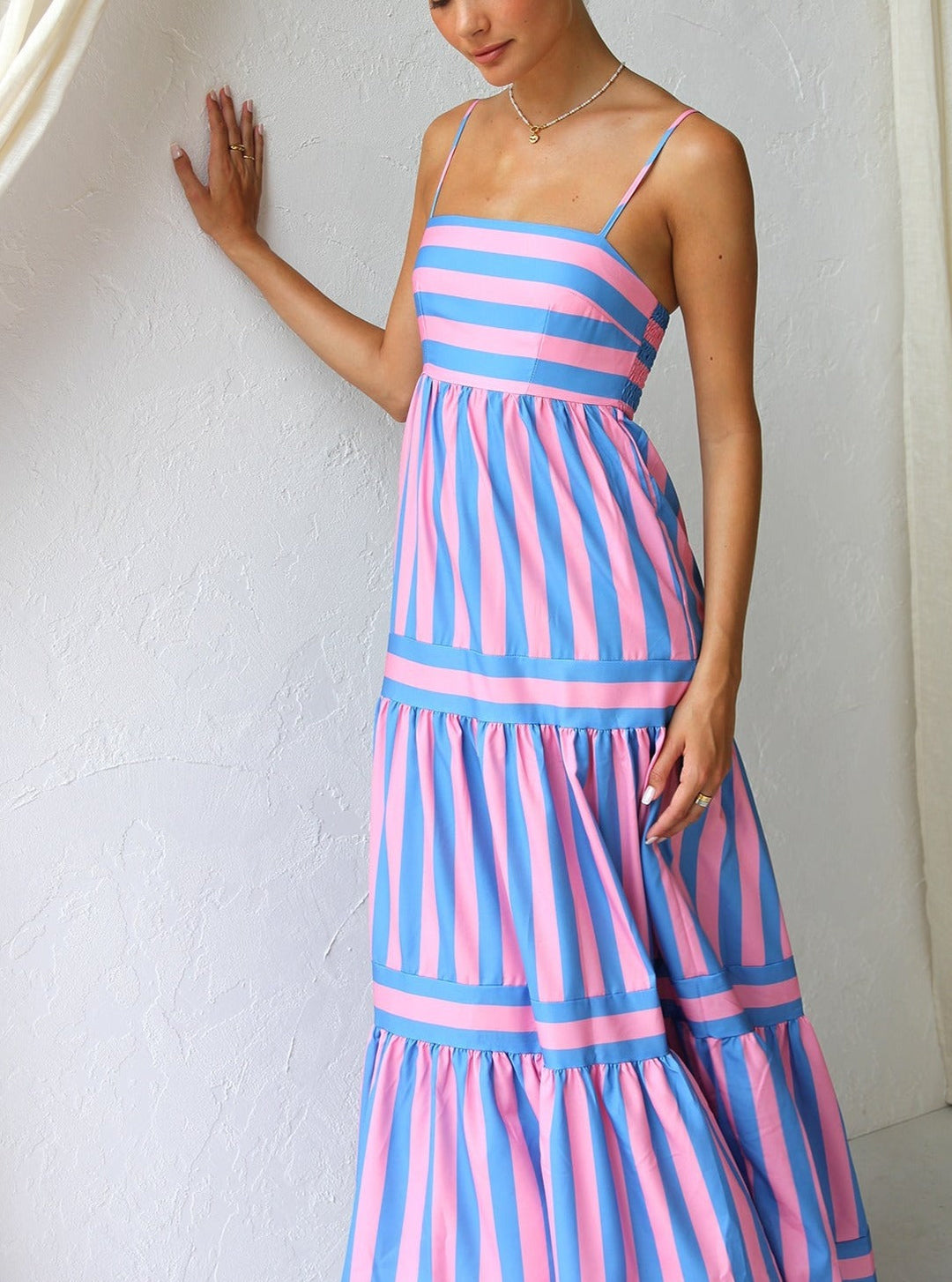 Onaha Spaghetti Strap Maxi Dress - Elena Harper