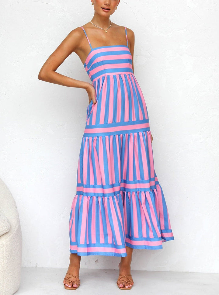Onaha Spaghetti Strap Maxi Dress - Elena Harper