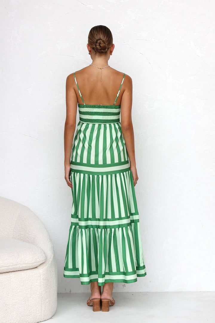 Onaha Spaghetti Strap Maxi Dress - Elena Harper