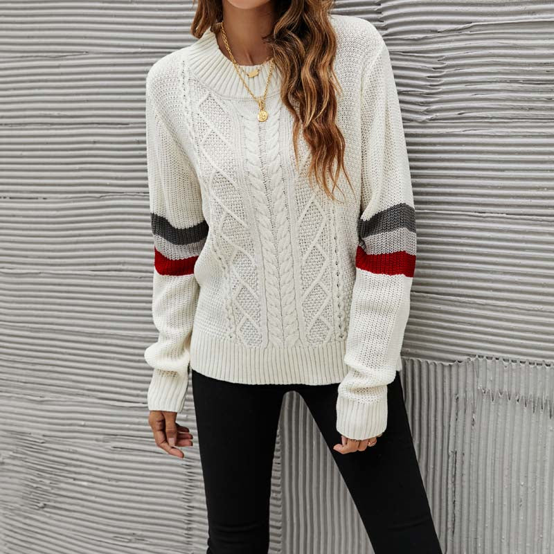 Casual Pull in Twisted Knit