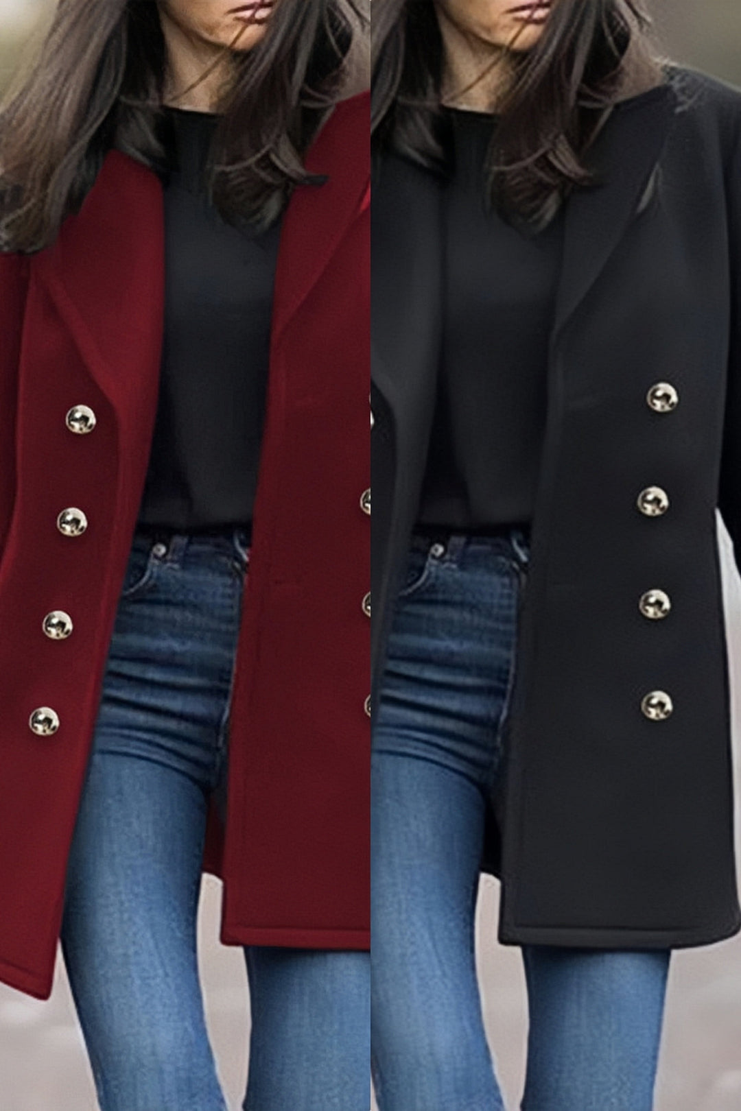 Klara Oversized Formal Coat, view 3 - Elena Harper