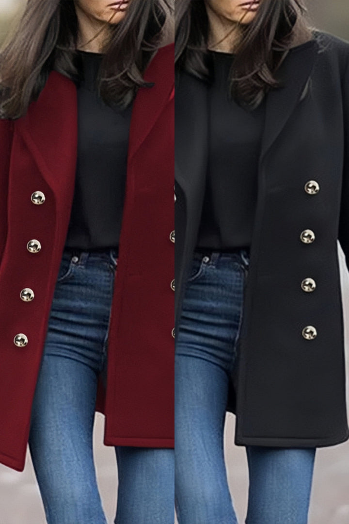 Klara Oversized Formal Coat, view 3 - Elena Harper