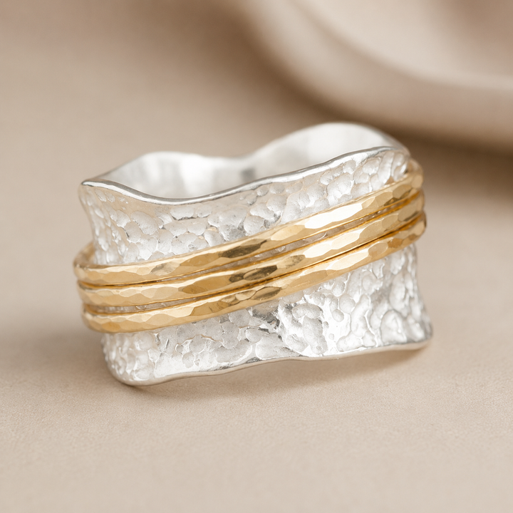 Bianca Timeless Rotating Ring, view 2 - Elena Harper