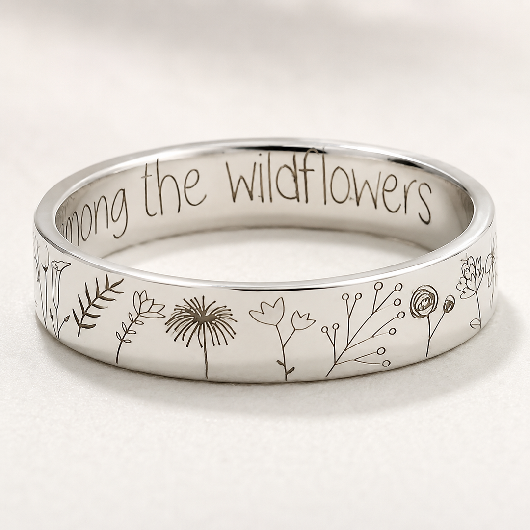 Aeris Wedding Ring from Dandelion, view 2 - Elena Harper