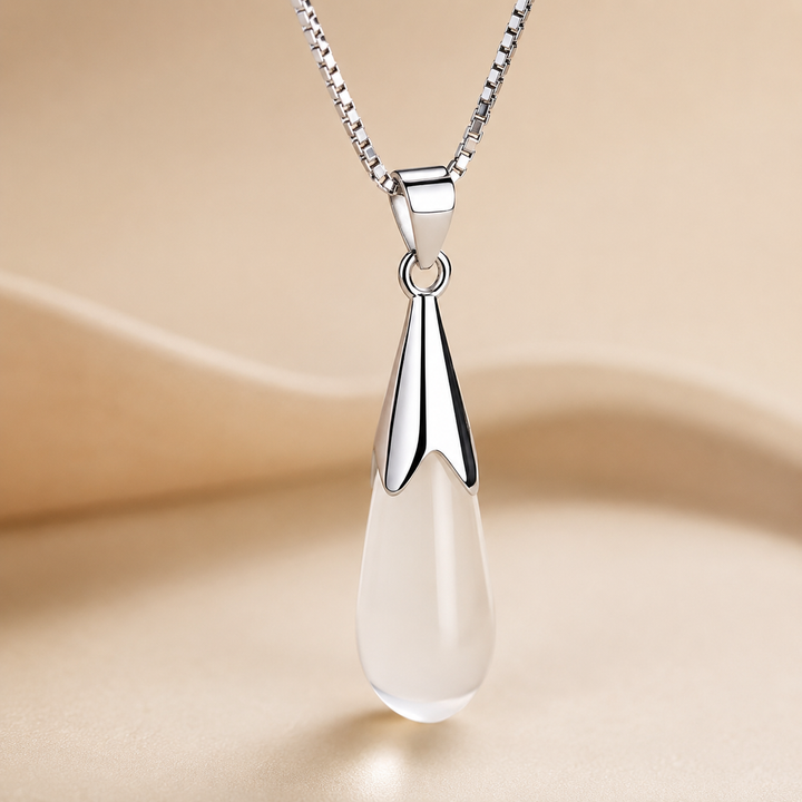 Adele Stylish Pendant Made of Moonstone, view 2 - Elena Harper
