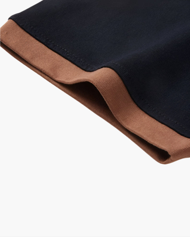 Harrington Oxford | Contrast Collar Polo Shirt For Men