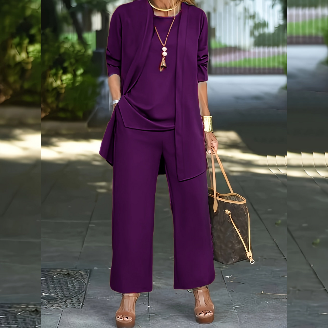 MELISSA – MODERN ELEGANCE THREE-PIECE SET