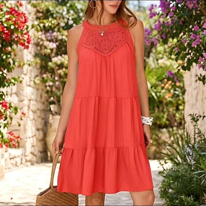 Blaese Stylish A-Line Dress, view 5 - Elena Harper