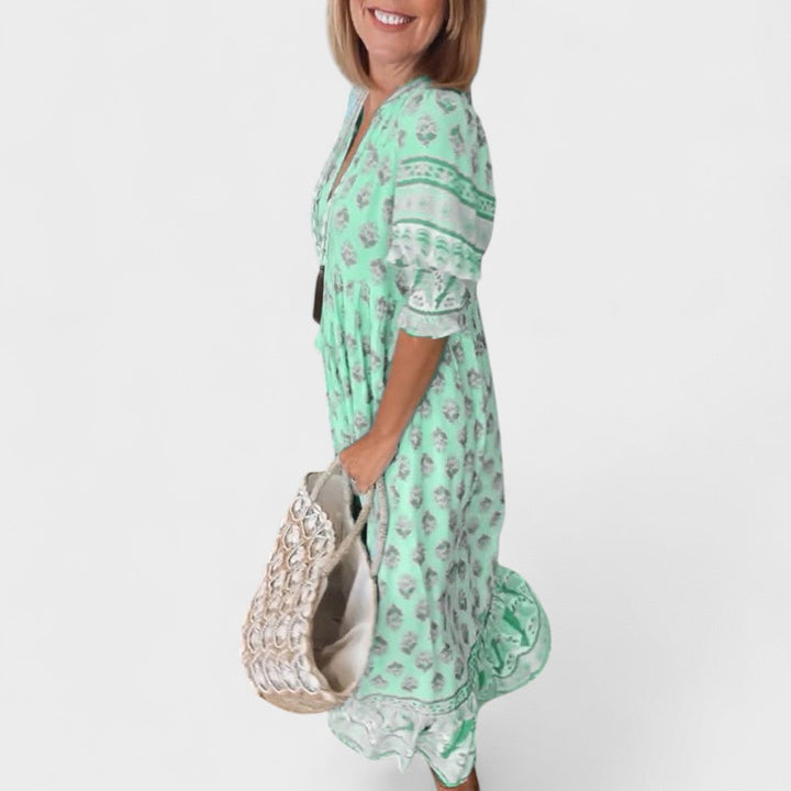 Inés Elegant Dress, view 7 - Elena Harper