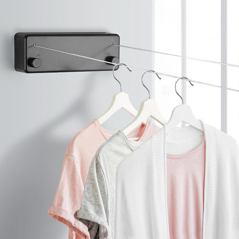 Caudry Professional Clothesline The Invisible Solution for an Organized Home, view 2 - Elena Harper