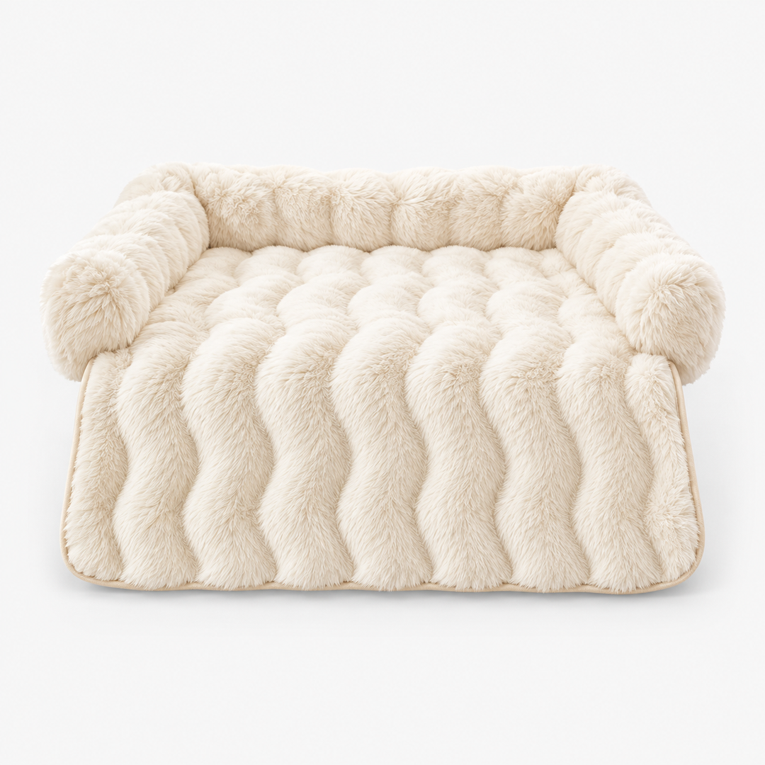 CozyHaven Plush Bolster Sofa Pet Mat - Elena Harper