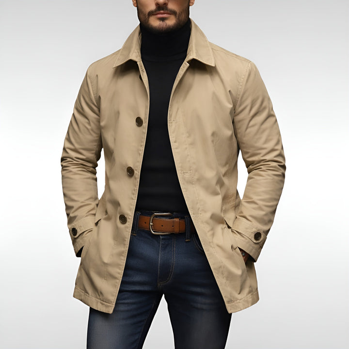 Modern Urban Coat for Men - Elena Harper