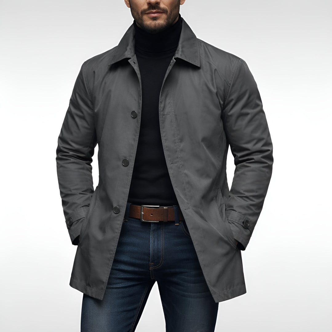 Modern Urban Coat for Men - Elena Harper