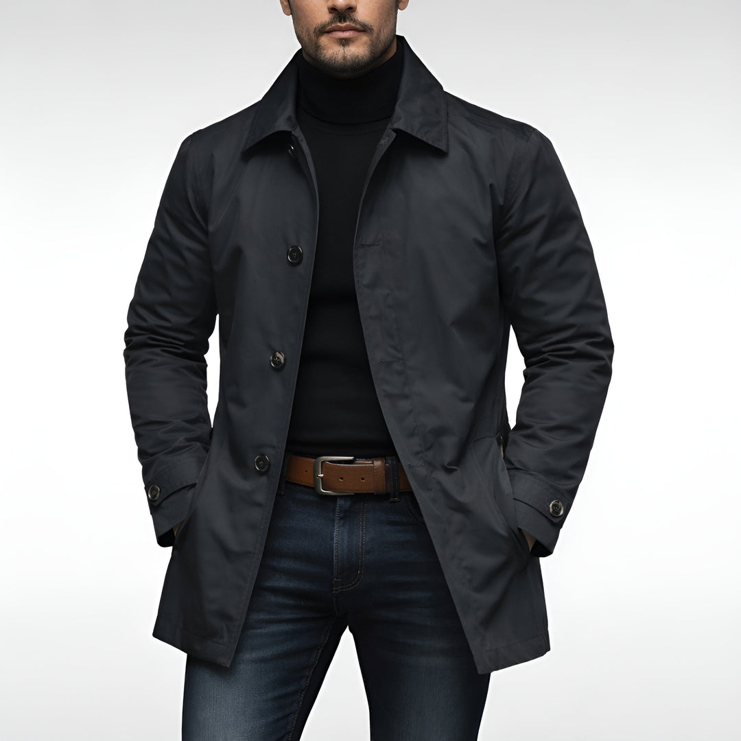 Modern Urban Coat for Men - Elena Harper