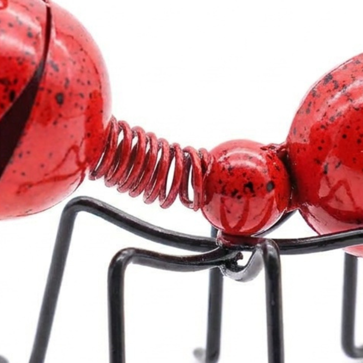 Antly Colorful Metal Ants for Whimsical Gardens - Elena Harper