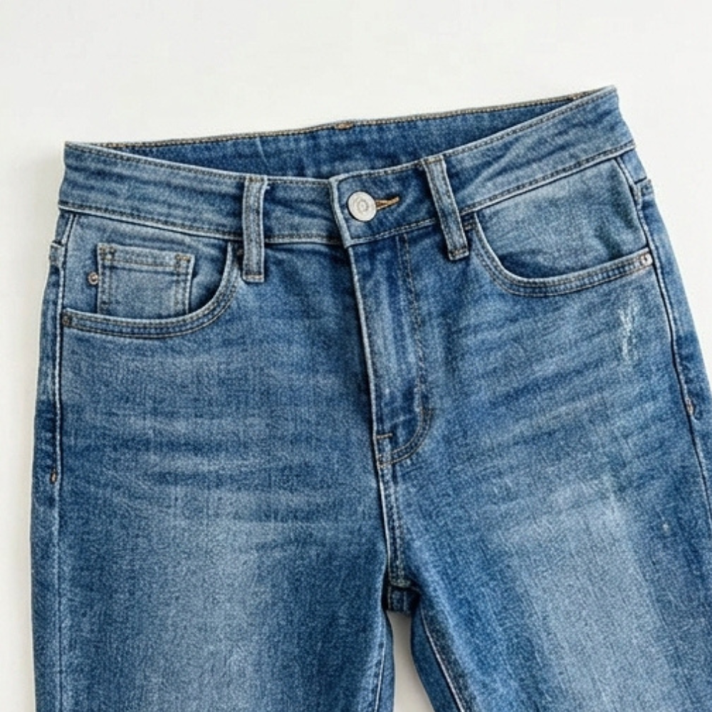 Denalia Tummy-Smoothing Bootcut Jeans - Elena Harper