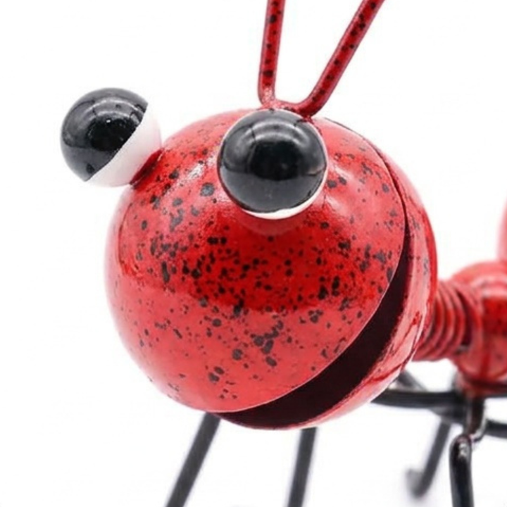 Antly Colorful Metal Ants for Whimsical Gardens - Elena Harper
