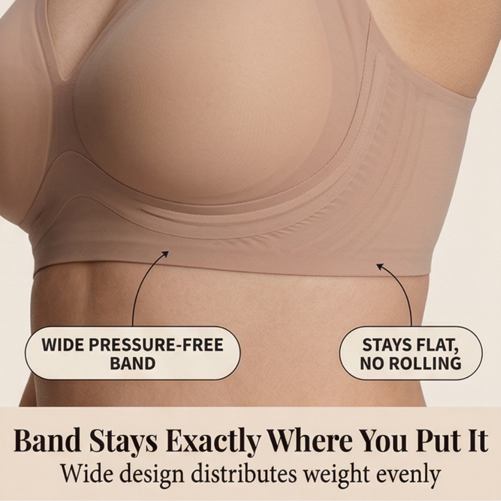 Airella Women's Wireless Deep V Supportive Bra - Elena Harper