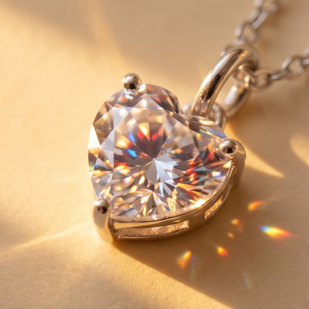 Aluma Guardian Angel Wing Necklace with Cubic Zirconia