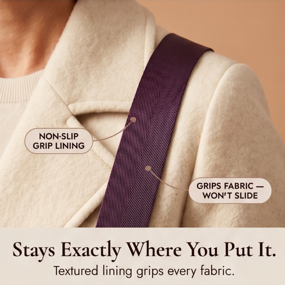 Carryella Multi-Pocket Shoulder Bag with Anti-Theft Design - Elena Harper