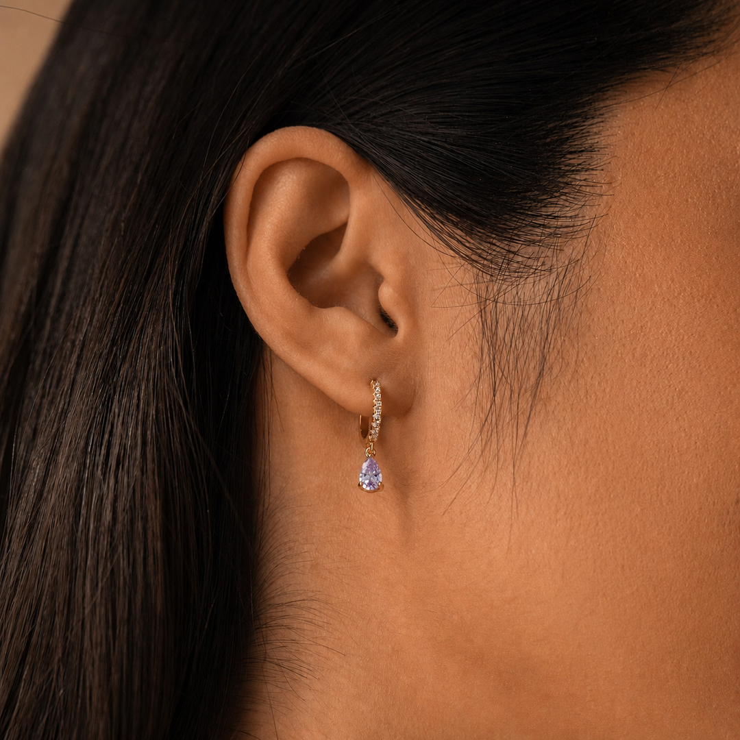 Huggie Earrings with a Personal Touch