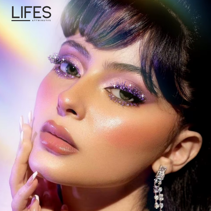 FunkelLash Waterproof Glitter Mascara, view 8 - Elena Harper
