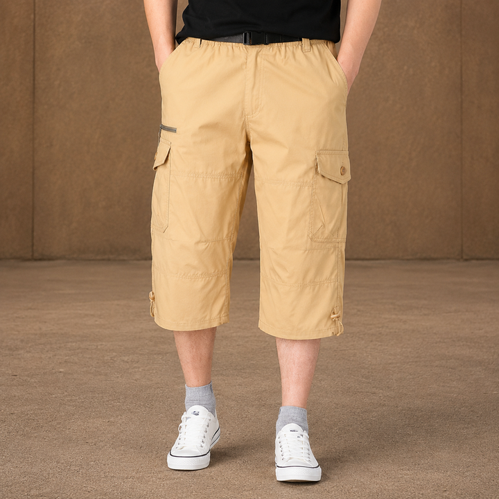Cargo Capri Shorts - Elena Harper