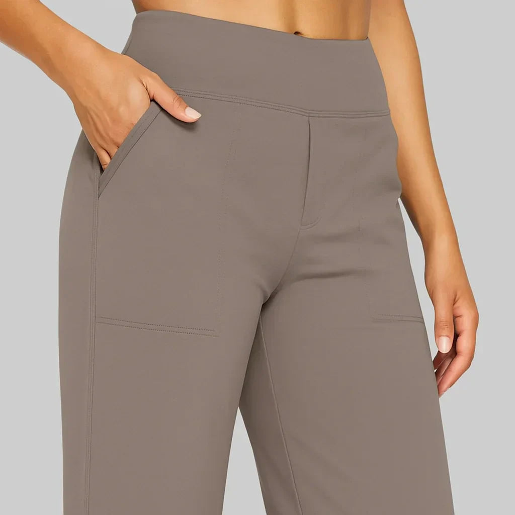 Wide Leg Pants with Pockets for Women