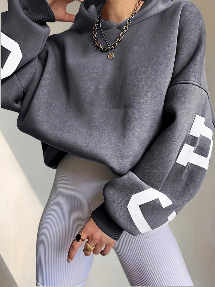 Cameron - Oversized Printed Hoodie