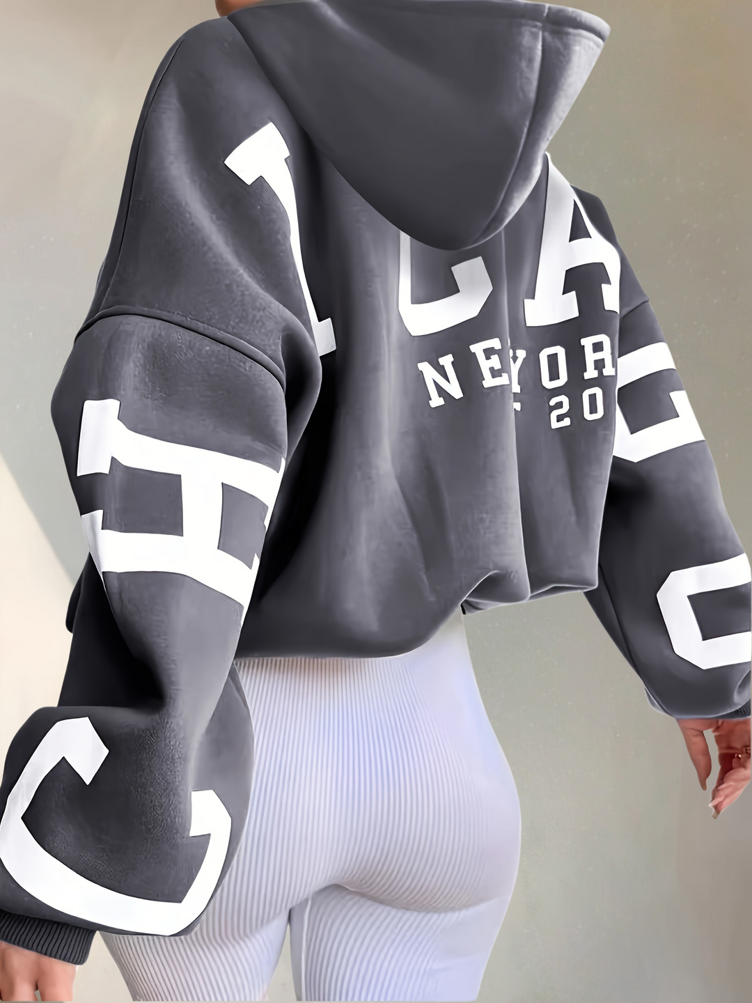 Cameron - Oversized Printed Hoodie
