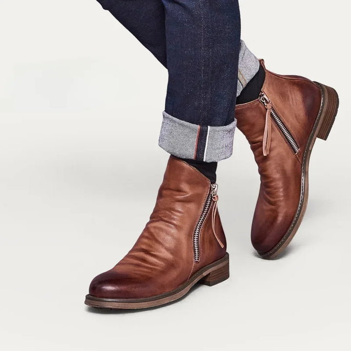 ELENA HARPER™  |  ROYAL LEATHER BOOTS