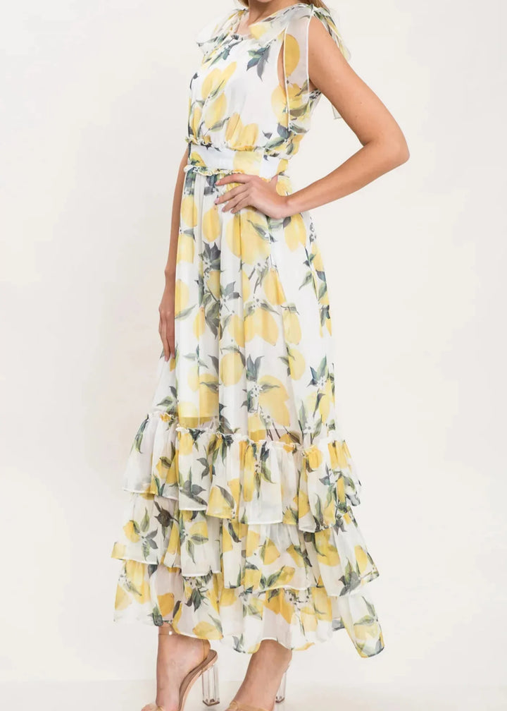 Sleeveless robe, view 2 - Elena Harper