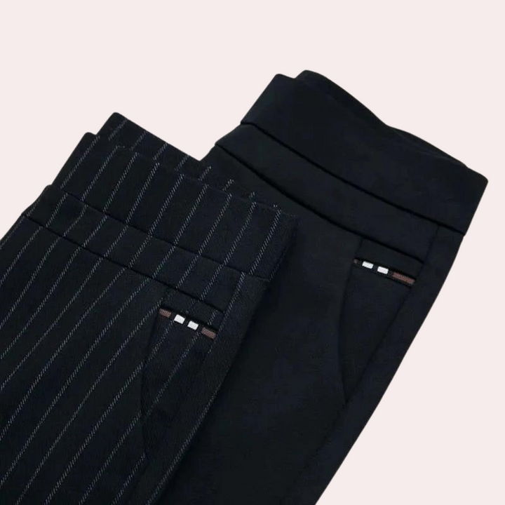 LELIE Casual Chic Stretch Pants Women, view 4 - Elena Harper