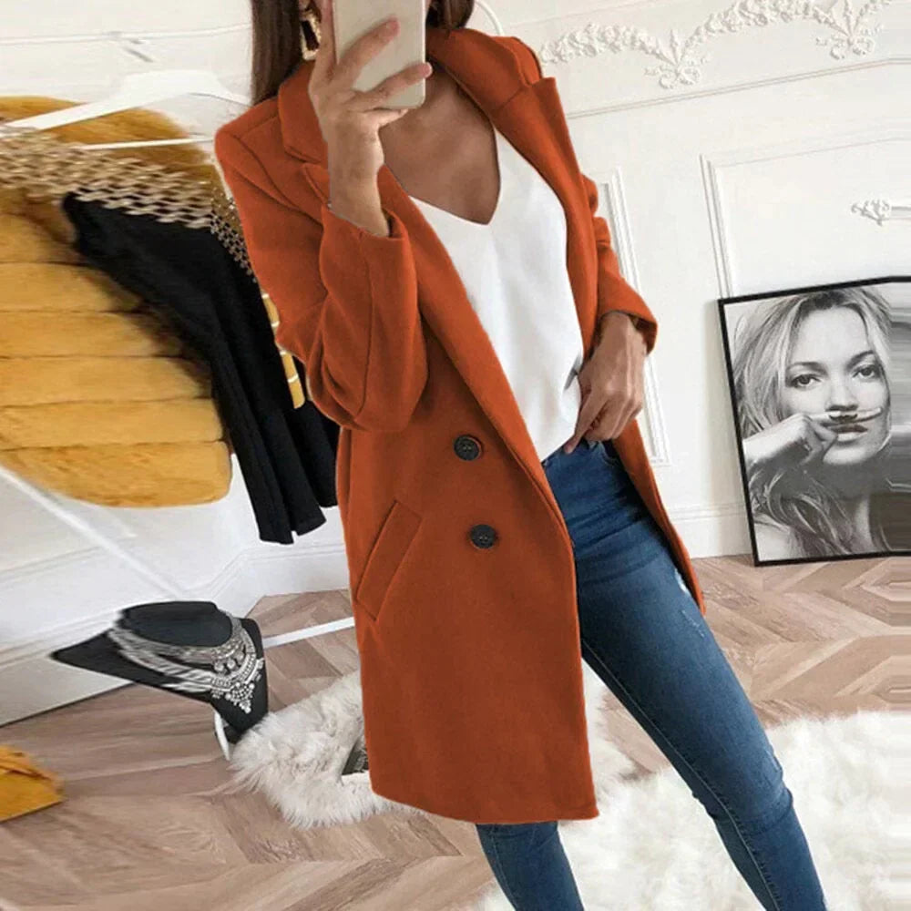 Claudi - Mid-Length Coat in Various Colors