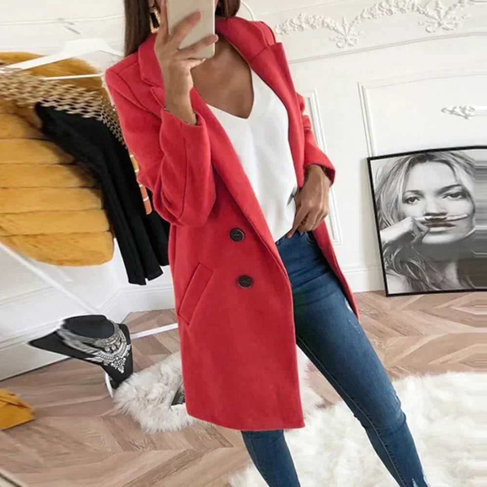 Claudi - Mid-Length Coat in Various Colors