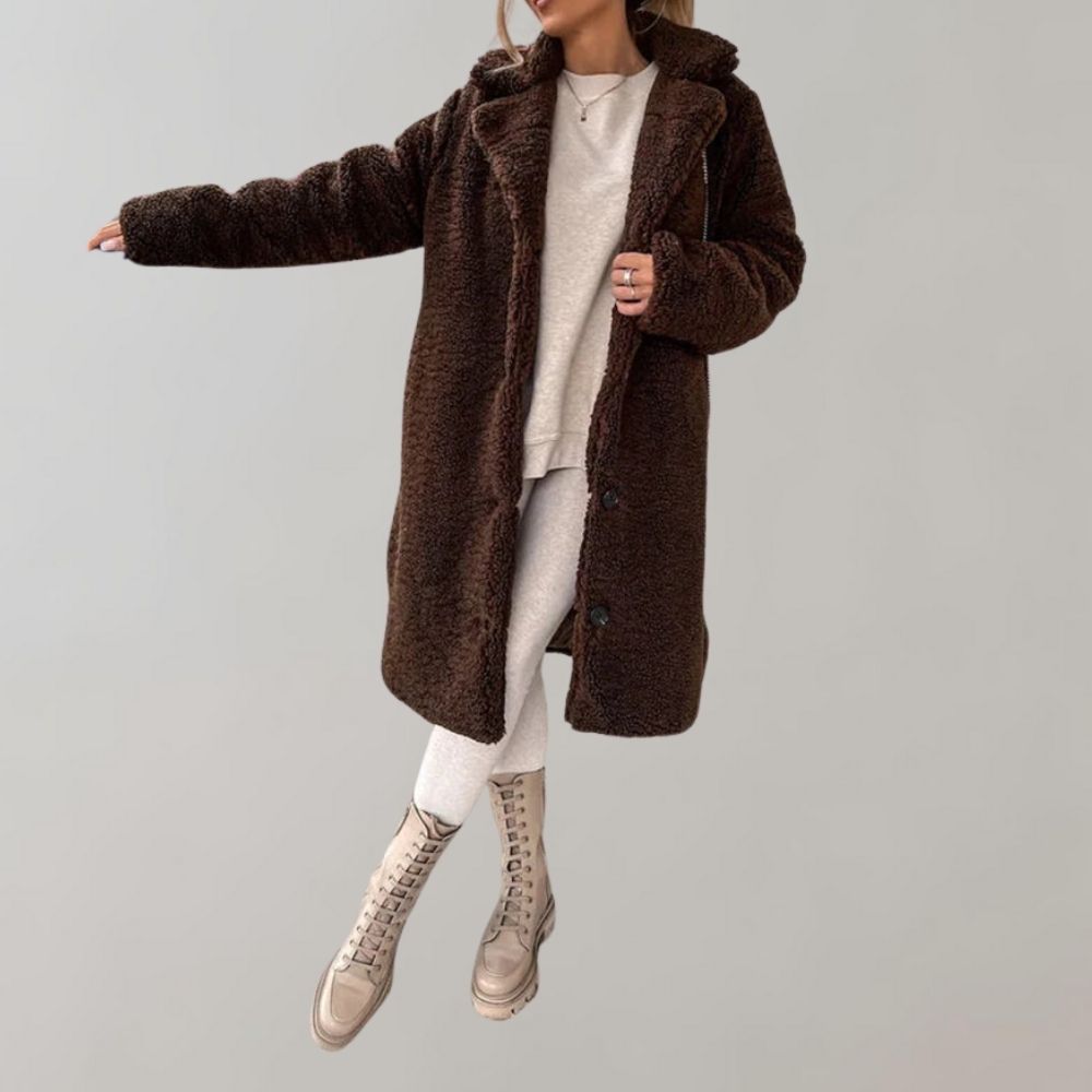 Patricia - Chic Warm Sherpa Coat
