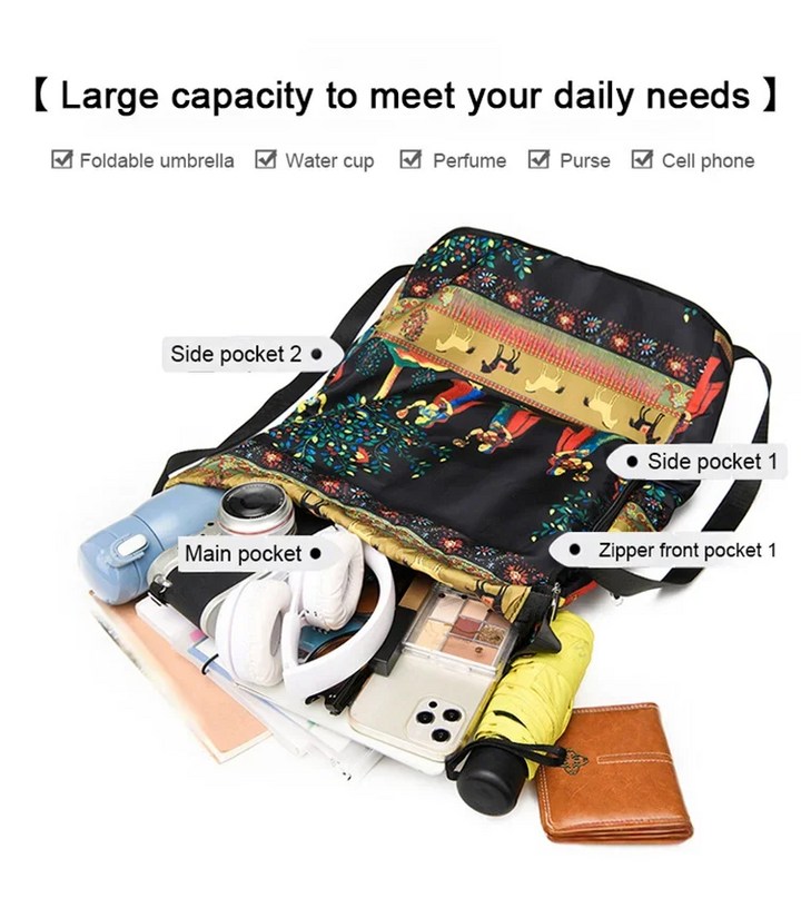 SmartPack Backpack with Wet-Dry Compartment, view 3 - Elena Harper