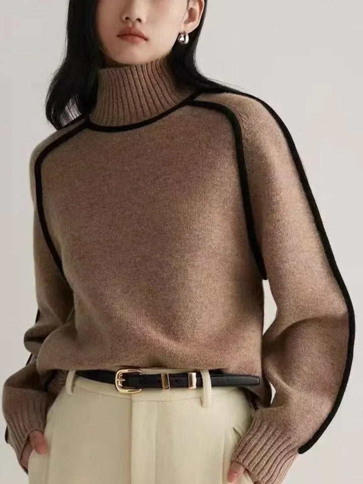 Darla Elegant Turtleneck sweater - Elena Harper