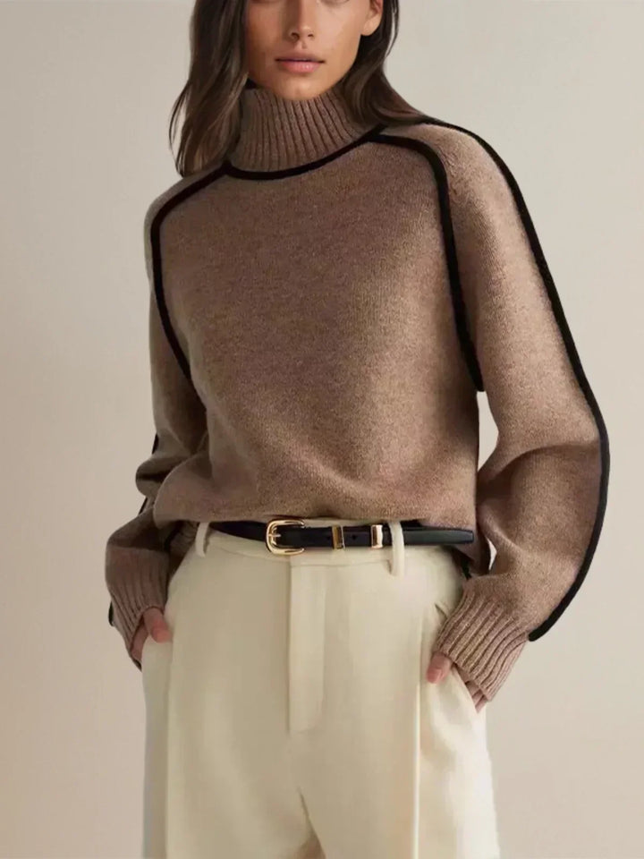 Darla Elegant Turtleneck sweater - Elena Harper